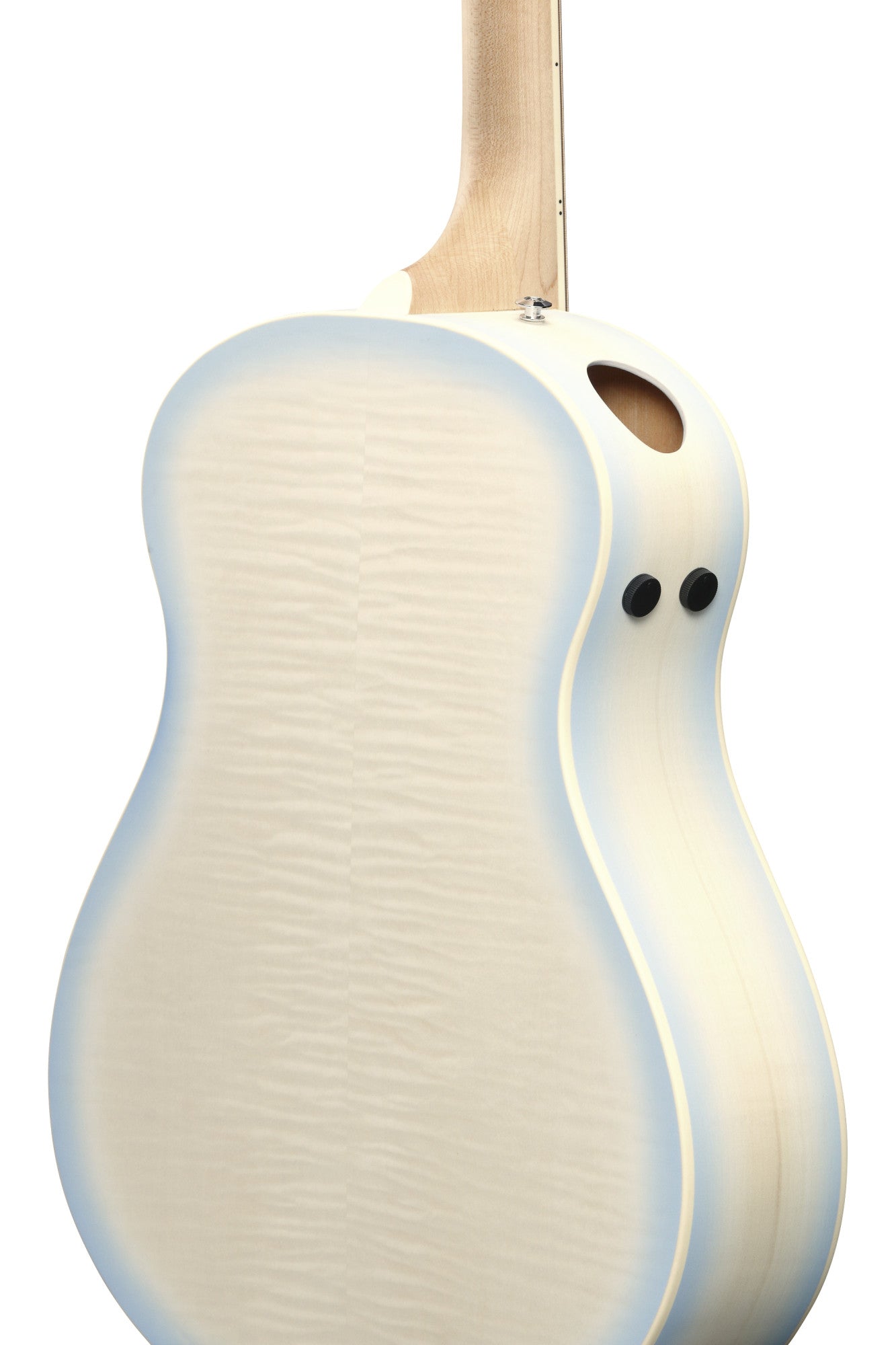 IBANEZ Advanced Acoustic AAM Acoustic Guitar 6-String - Transparent Antique White Ice Blue Open Pore