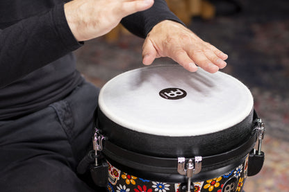 MEINL Percussion Jumbo Djembe 10" - Day Of The Dead