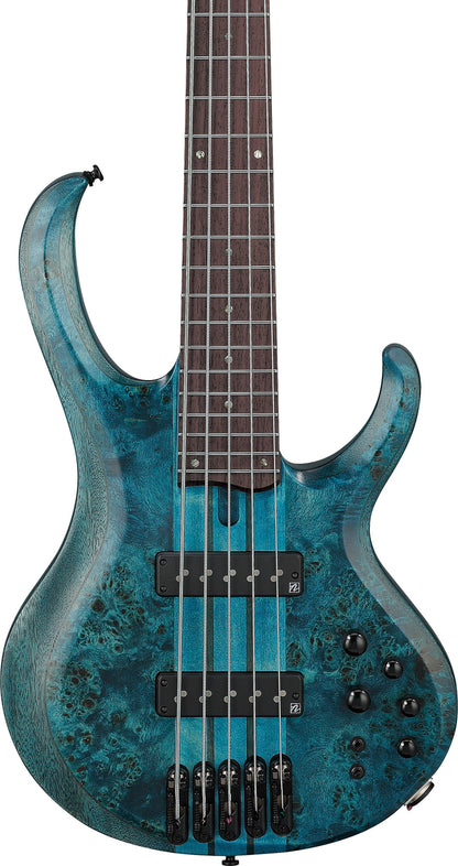 IBANEZ BTB Electric Bass 5-String - Cosmic Blue Low Gloss