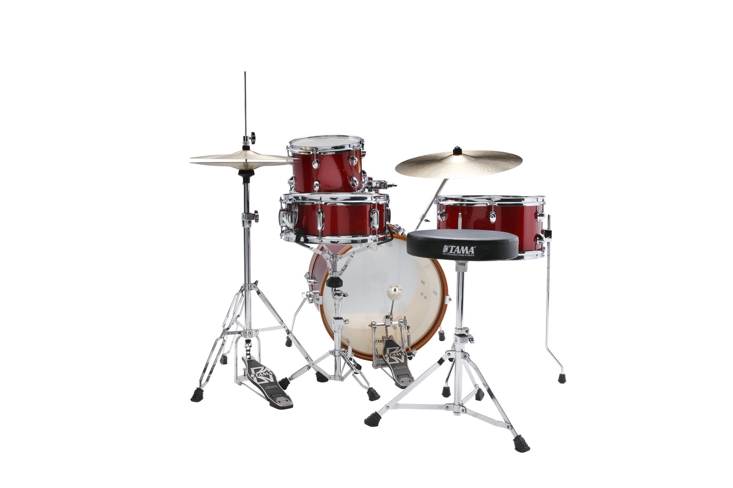 TAMA Club-Jam Shell Kit 4 teilig - Candy Apple Mist/Chrom HW