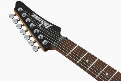 IBANEZ AZ Premium Electric Guitar 7-String - Charcoal Black Burst + Gig Bag