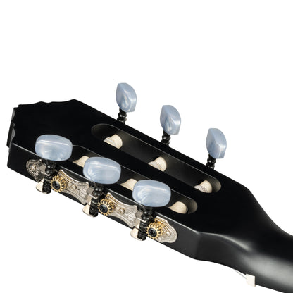 ORTEGA Family Series 3/4 Konzertgitarre 6-String - Satin Black + Gigbag