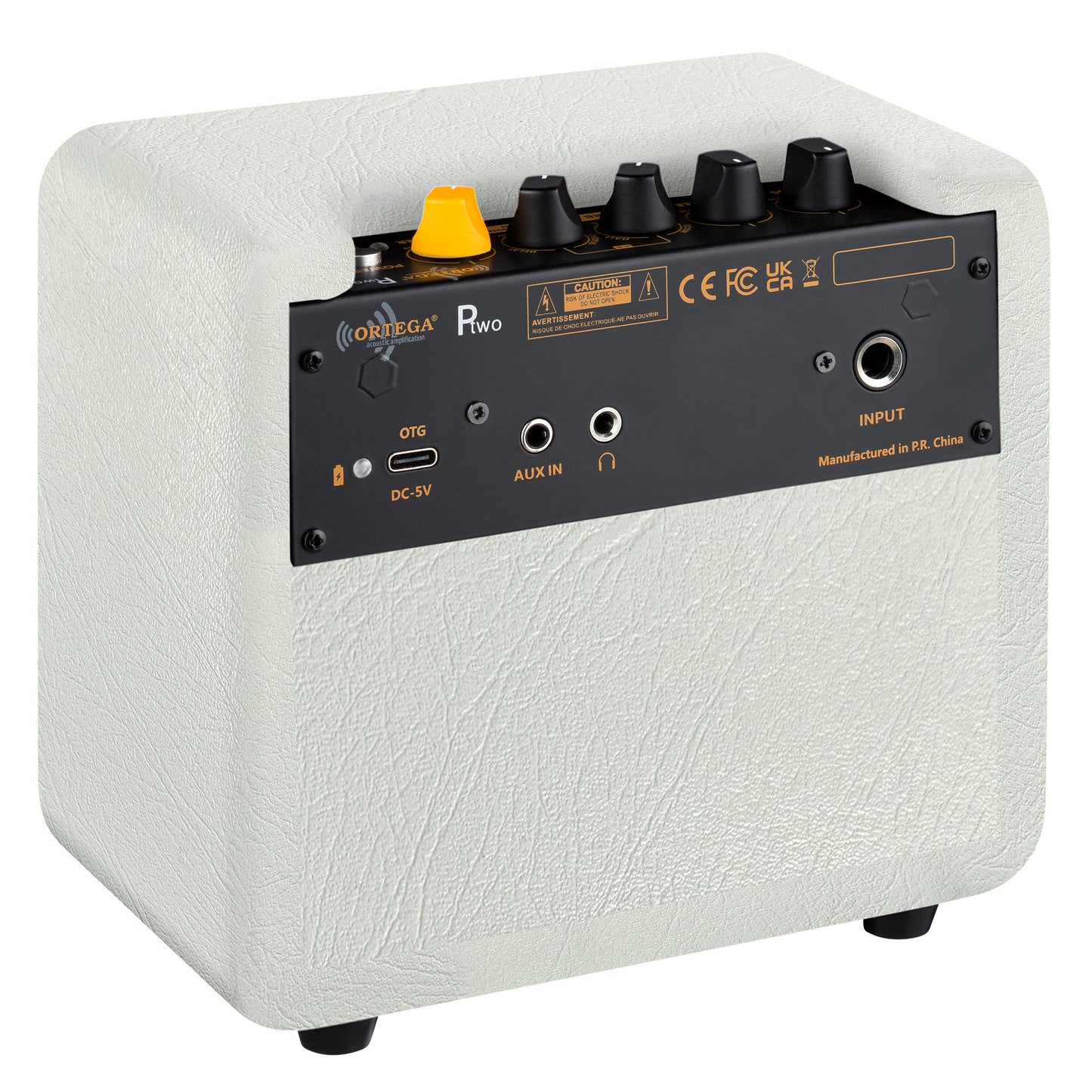 ORTEGA Amplification Series Bluetooth-Verstärker/Lautsprecher mit Effekten – 12 Watt