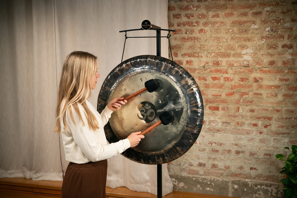 MEINL Sonic Energy Om Gong 32" - 136.10 Hz/C#2/Heart Chakra