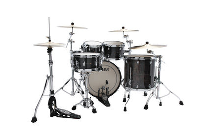 TAMA STAR Maple Shell Kit 4 pcs - Charcoal Brown Paraiso/Chrome HW