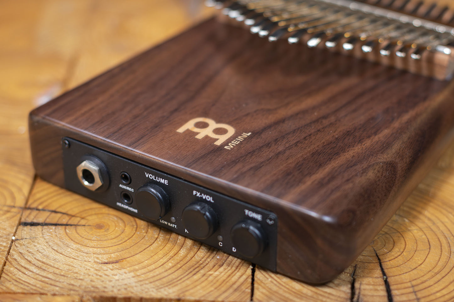 MEINL Percussion Solid Pickup Kalimba - American Walnut