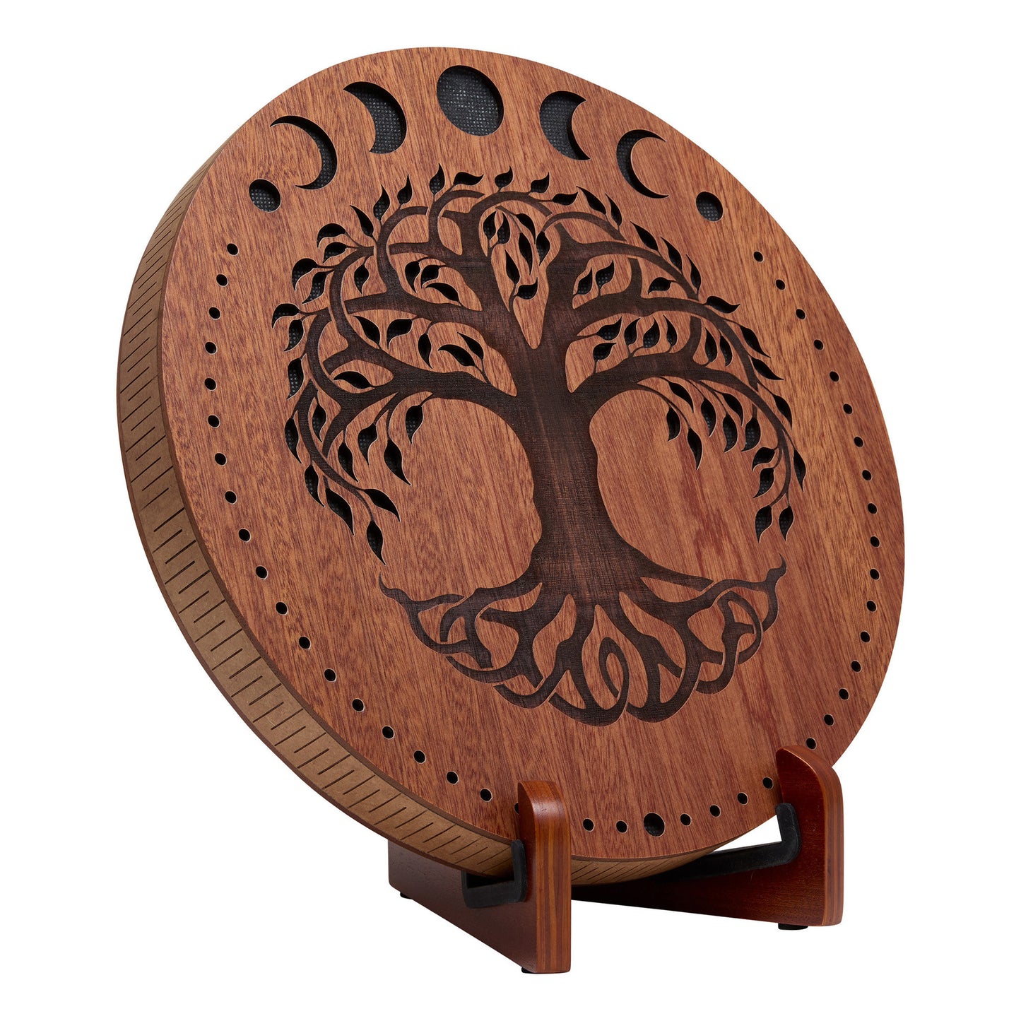 MEINL Sonic Energy 12" Rain Disk, Bachklang, Mondphasen und Lebensbaum Gravur