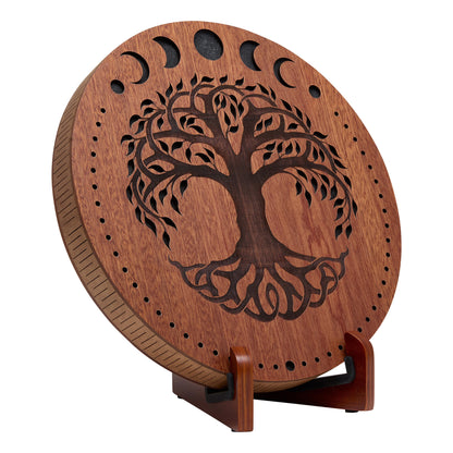 MEINL Sonic Energy 12" Rain Disk, Bachklang, Mondphasen und Lebensbaum Gravur
