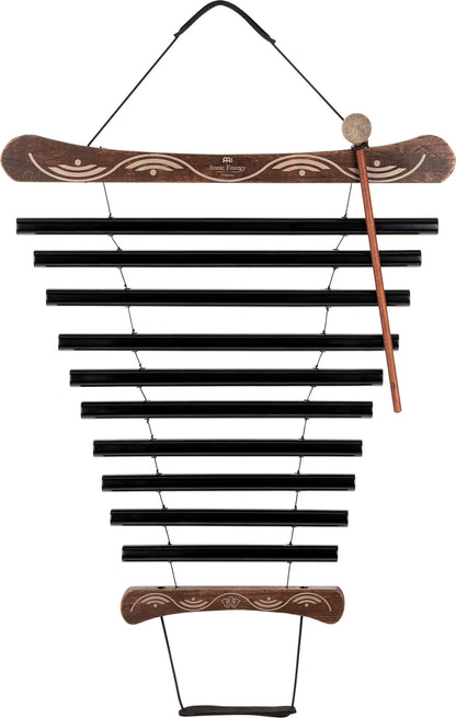 MEINL Sonic Energy Meditation Flow Chime 38"/95 cm - 432 Hz/10 Notes/C Minor - Black