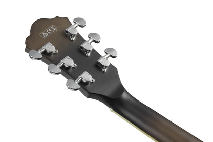 IBANEZ Artcore AS Hollow Body Guitar 6-String - Transparent Black Flat