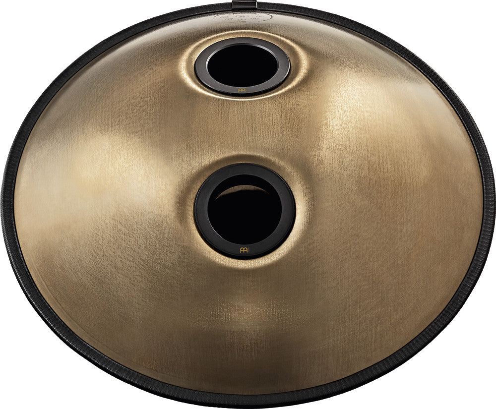 MEINL Sonic Energy Sensory Handpan Stainless Steel C# Minor 9 Notes 432 Hz - Vintage Gold