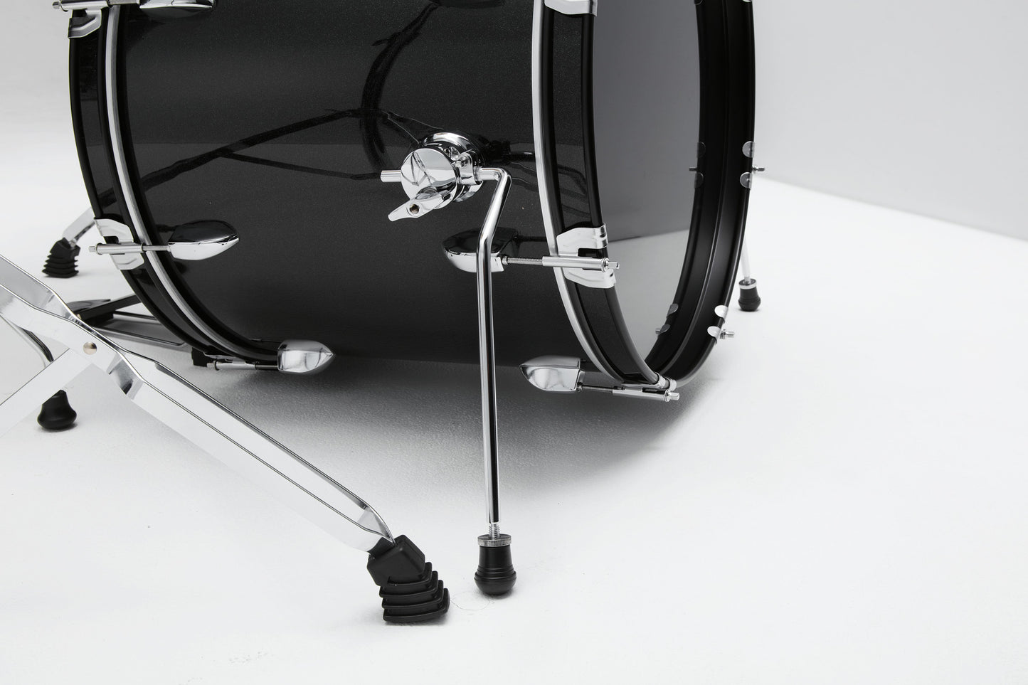 TAMA Stagestar Drum Set 5 teilig (20" BD) - Black Night Sparkle/Chrom HW + MEINL Cymbals BCS Cymbal Set
