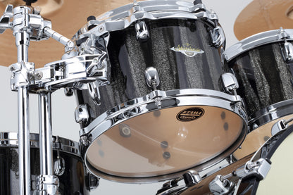 TAMA Starclassic Maple Lacquer Rack Tom 13" x 10" - Black Clouds & Silver Linings/Chrom HW