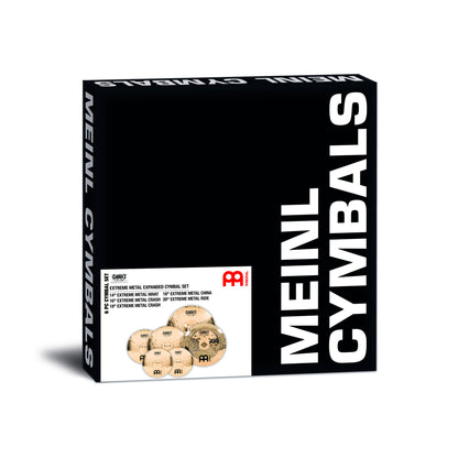MEINL Cymbals Classics Custom Extreme Metal Expanded Cymbal Set