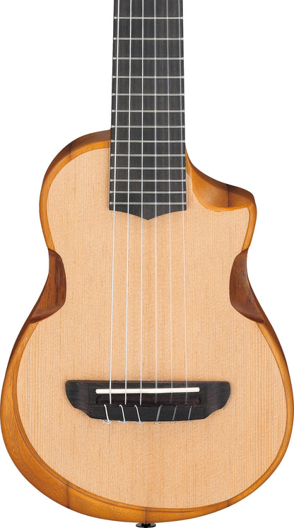 IBANEZ AU Piccolo Gitarre 6-String - Open Pore Natural + Gigbag