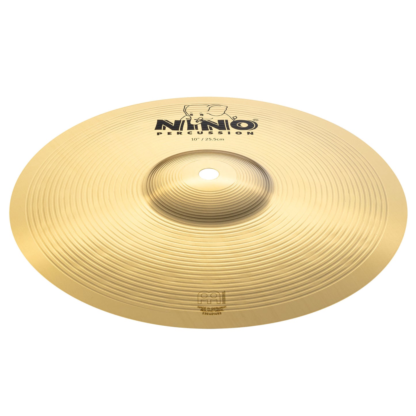 NINO Percussion Cymbal MS63 Brass - 10"