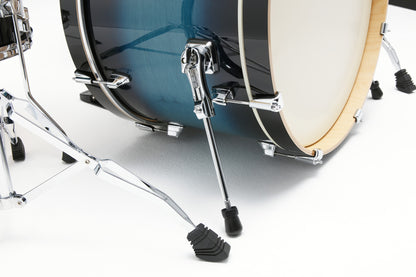TAMA Superstar Classic Drum Set 3 pcs - Blue Lacquer Burst/Chrome HW + SM5W Hardware Kit
