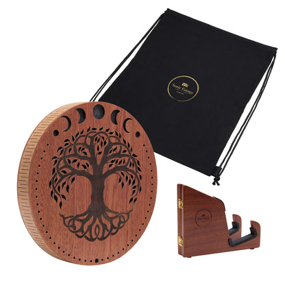 MEINL Sonic Energy 10" Rain Disk, Stream Sound, Moon Phases & Tree of Life Carving