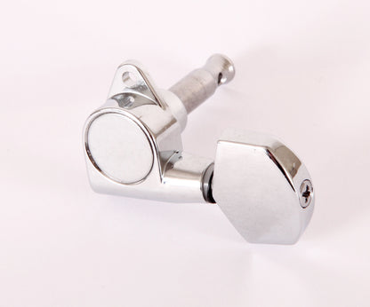 IBANEZ acoustic guitar machine head tuner set - 3 x left/3 x right in chrome