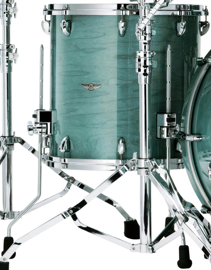 TAMA STAR Walnut Floor Tom 18" x 16" - Smoky Blue Mist/Chrome HW