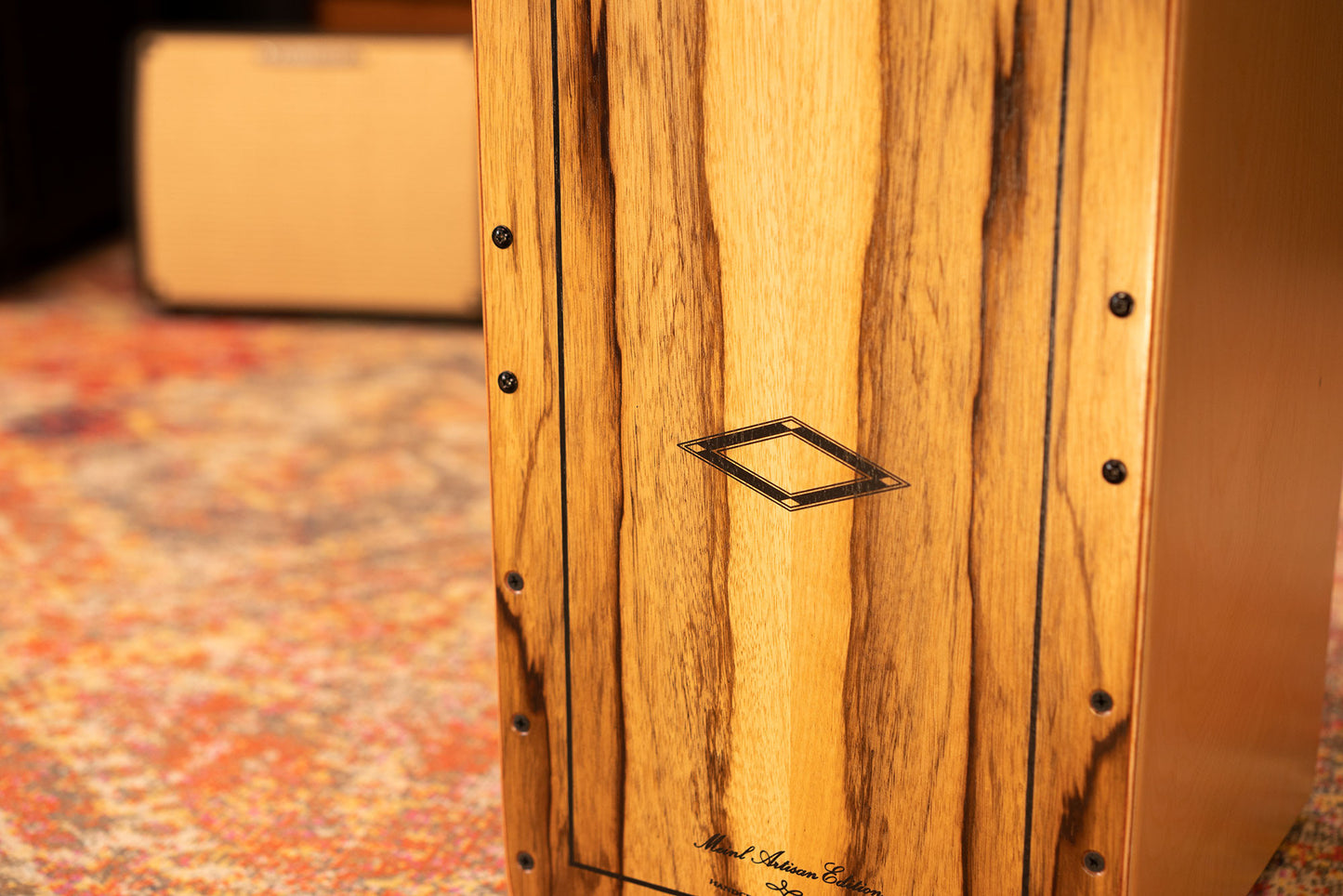 MEINL Percussion Artisan Edition Series String Cajon Minera Line - Limba