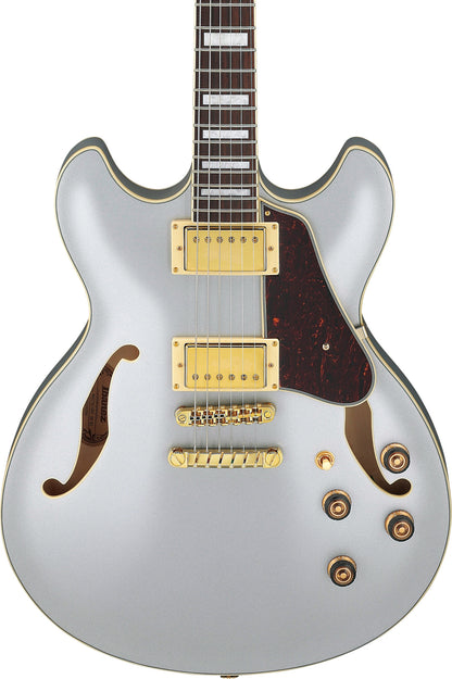 IBANEZ Artcore Hollow Body Gitarre 6-String - Moonstone Silver Flat