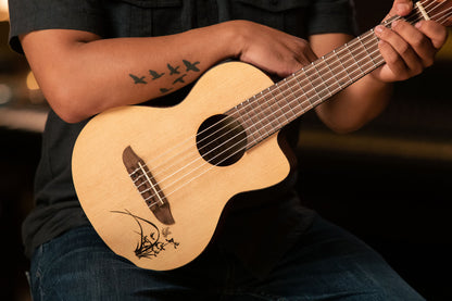 ORTEGA Mini Travel Series 1/8 Guitar 6-String - Natural