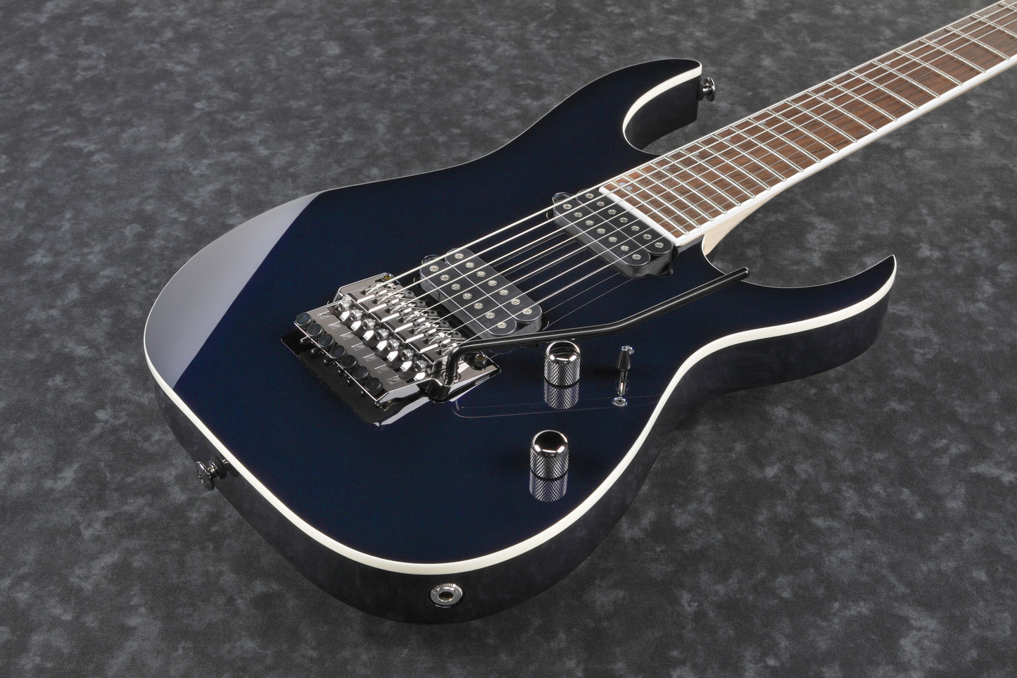 IBANEZ Prestige RGR Electric Guitar 7-String - Dark Tide Blue + Case