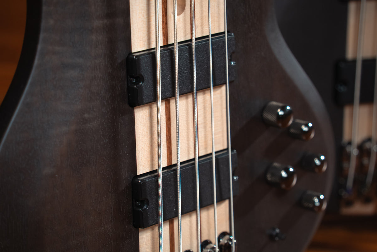 IBANEZ BTB E-Bass 6-String - Transparent Gray Flat