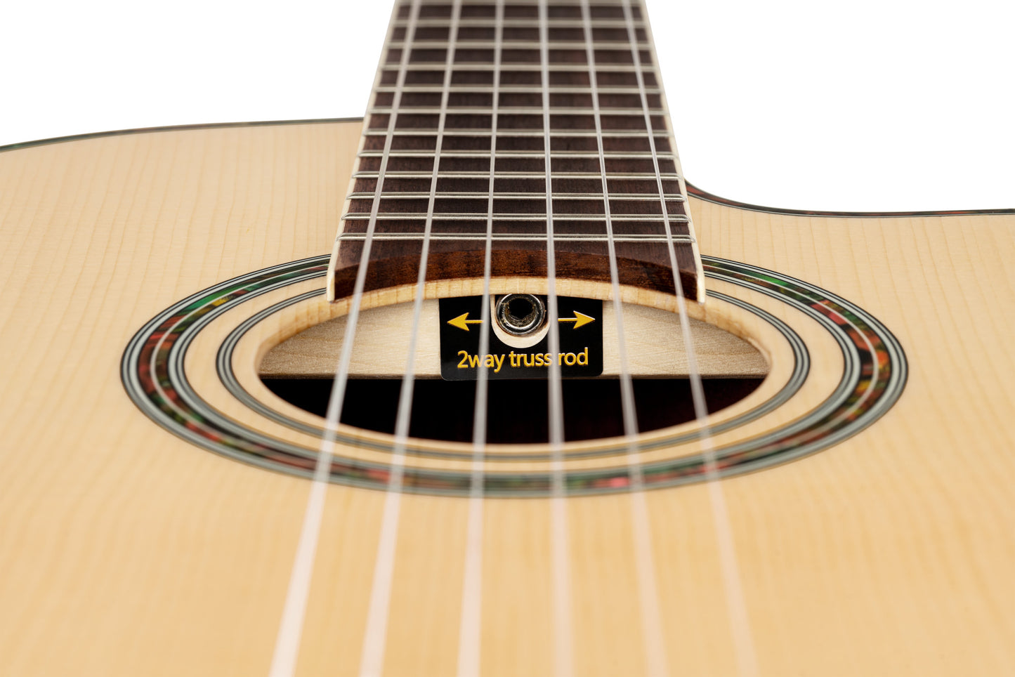 ORTEGA Family Series Pro 4/4 Classical Guitar 6 String - Solid Spruce / Mahogany Natural + Bag
