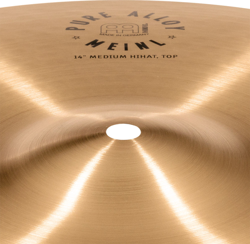 MEINL Cymbals Pure Alloy Medium Hihat - 14"
