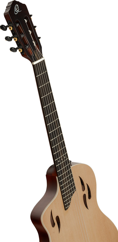 ORTEGA TourPlayer DeLuxe Konzertgitarre 6-String Lefty - Spruce Natural + Gigbag