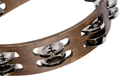MEINL Percussion Traditional Wood Series Tambourine - 10"