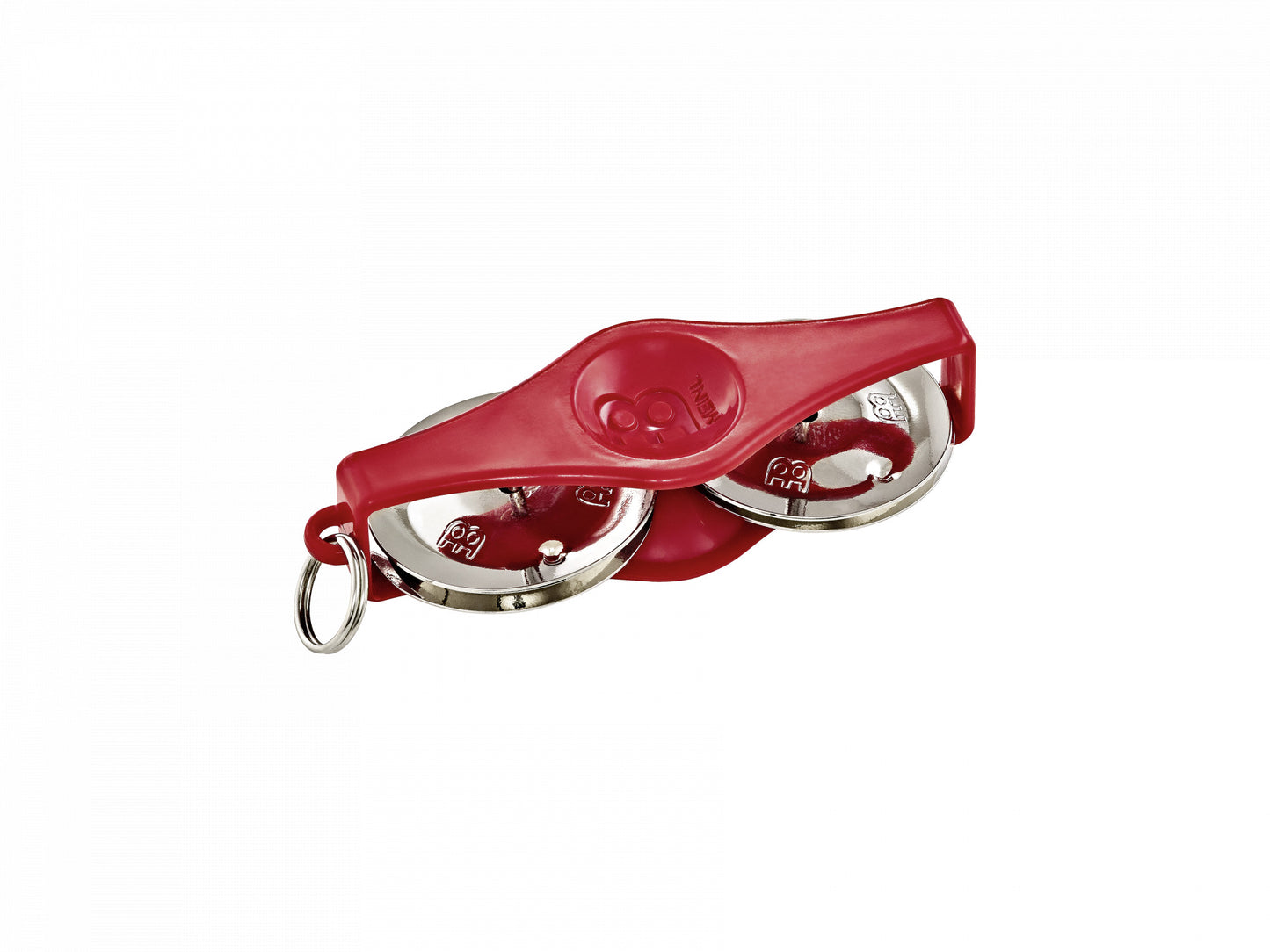 MEINL Percussion Key Ring Tambourine - red