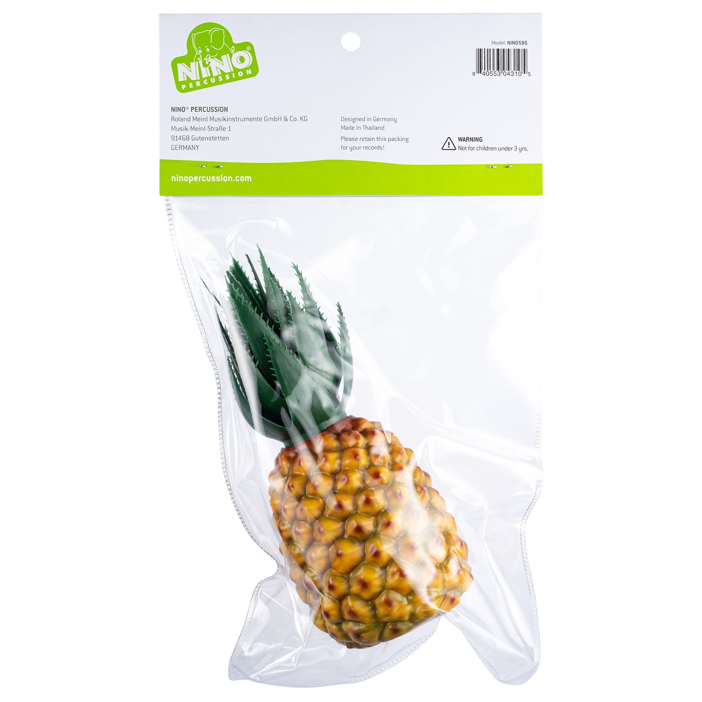 NINO Percussion "Fruit" Shaker - Pineapple