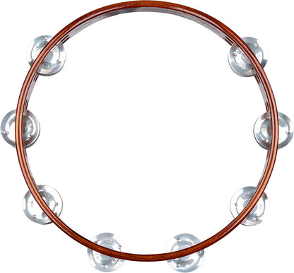 MEINL Percussion Traditional Wood Series Tambourine - 10"