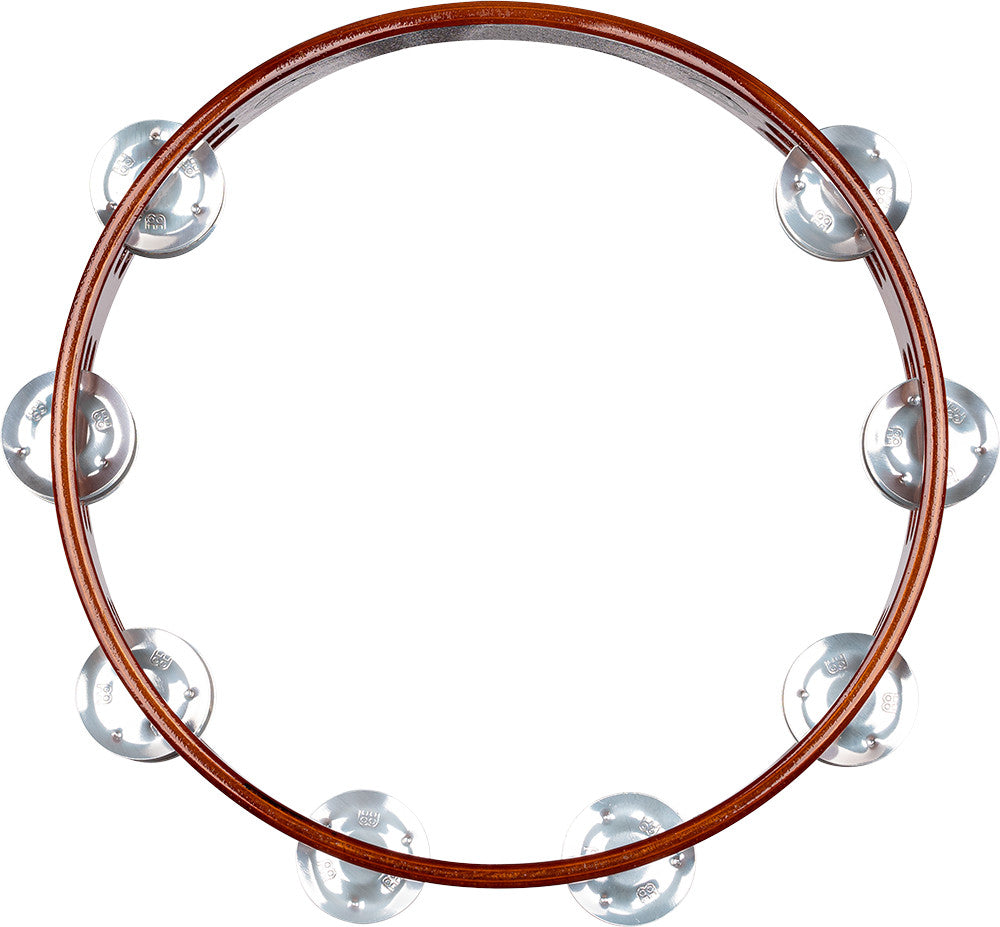 MEINL Percussion Traditional Wood Series Tambourine - 10"