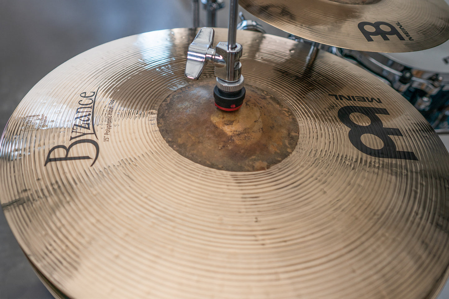 MEINL Cymbals Byzance Brilliant Polyphonic Hihat - 15"