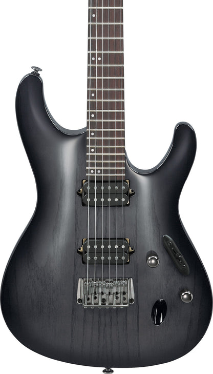 IBANEZ Prestige S Electric Guitar 6-String - Transparent Gray Burst + Case