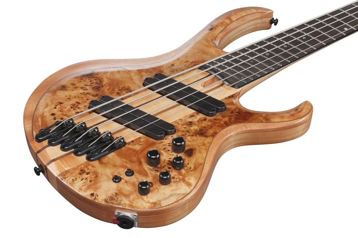 IBANEZ Bass Workshop BTB E-Bass 5-String Multiscale - Florid Natural Low Gloss + Koffer