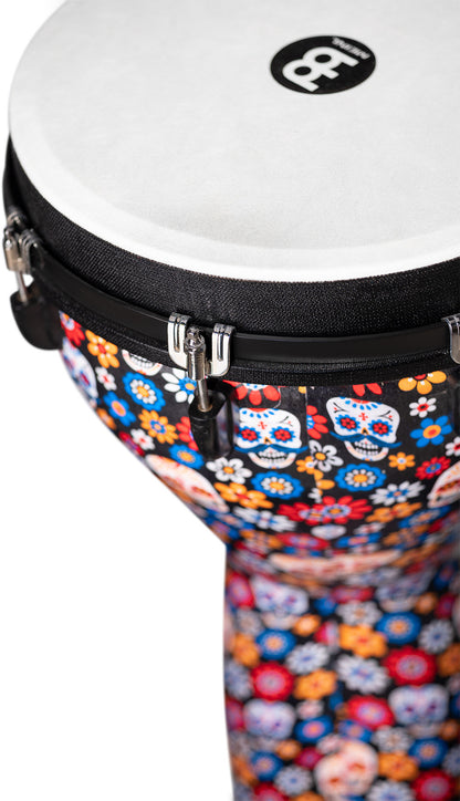 MEINL Percussion Jumbo Djembe 14" - Day Of The Dead