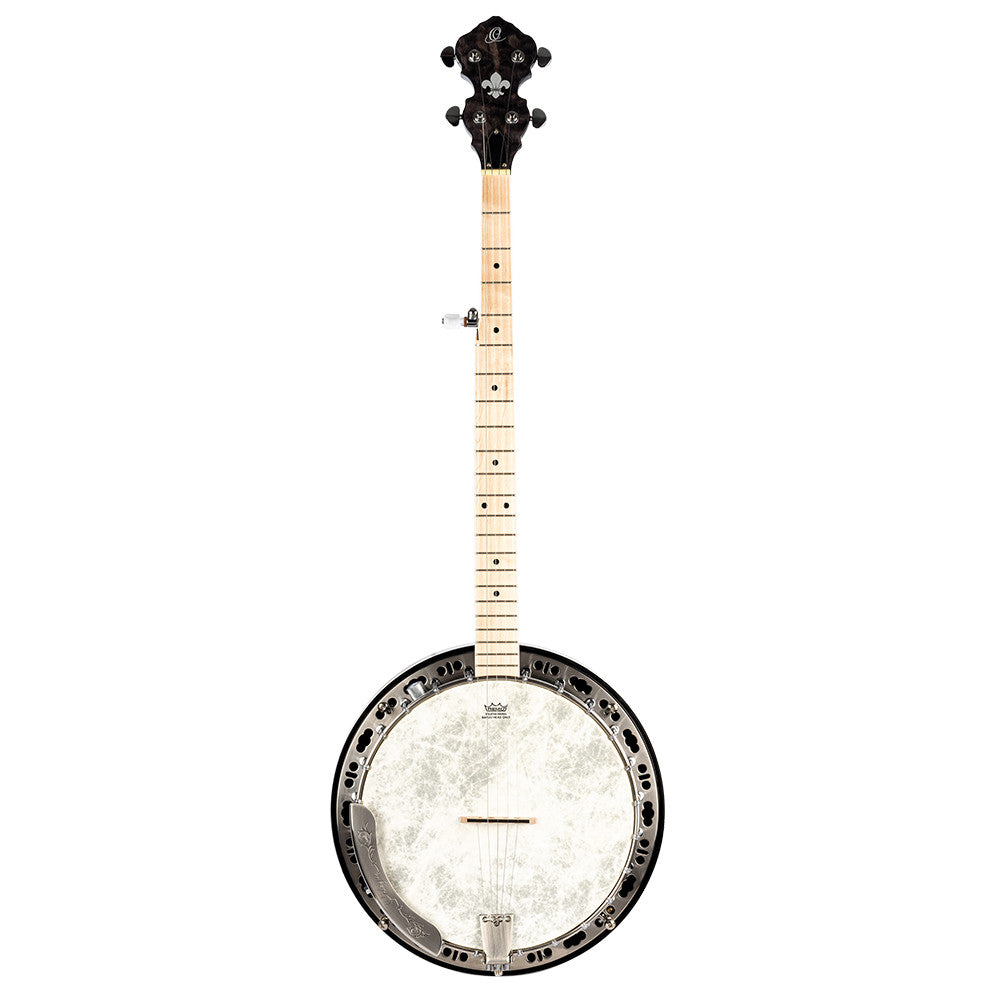 ORTEGA Falcon Series Banjo 5 String - Maple Charcoal + Bag