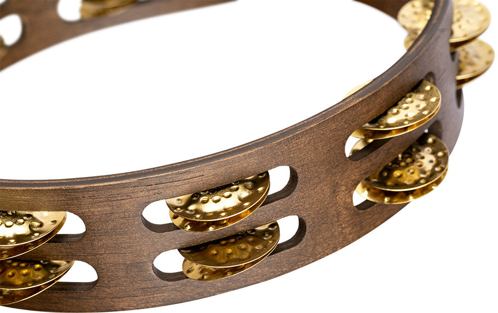 MEINL Percussion Traditional Wood Series Tambourine - 10"