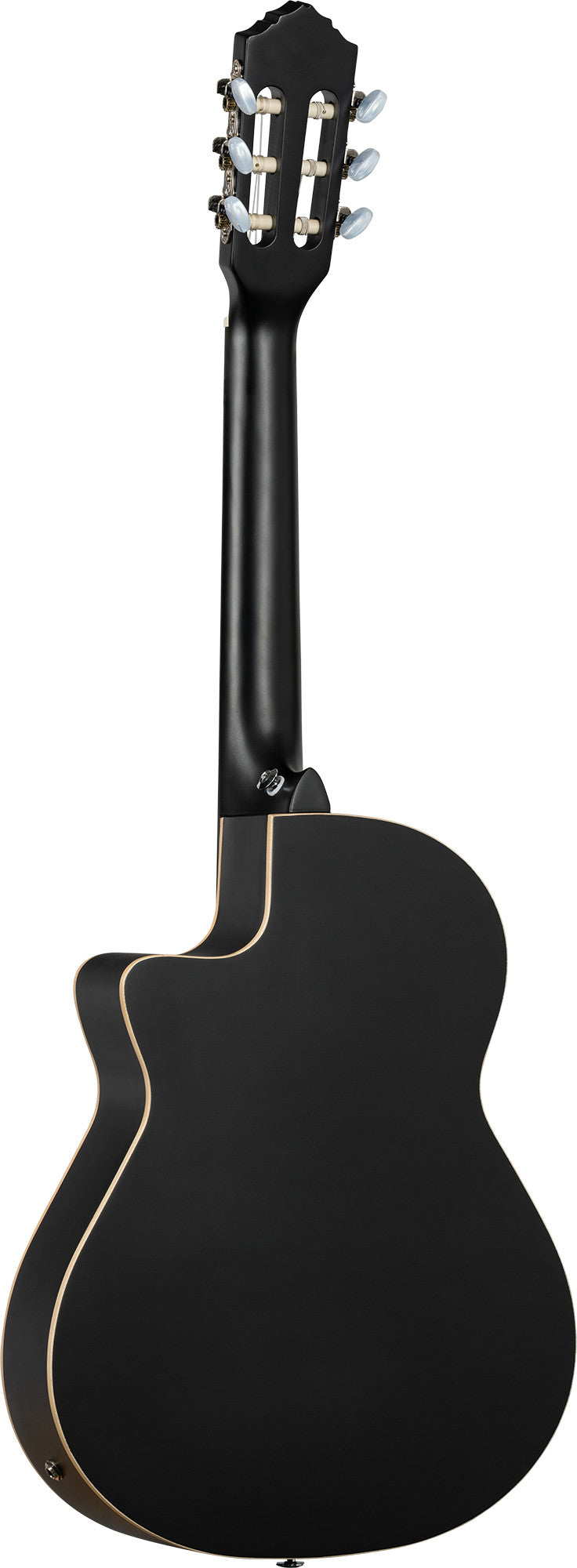 ORTEGA Family Series 3/4 Konzertgitarre 6-String - Satin Black + Gigbag