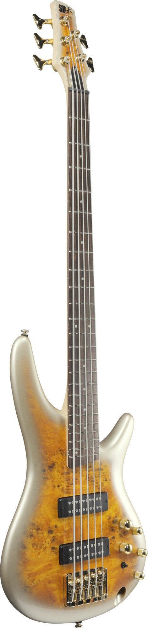 IBANEZ SR Electric Bass 5-String - Mars Gold Metallic Burst
