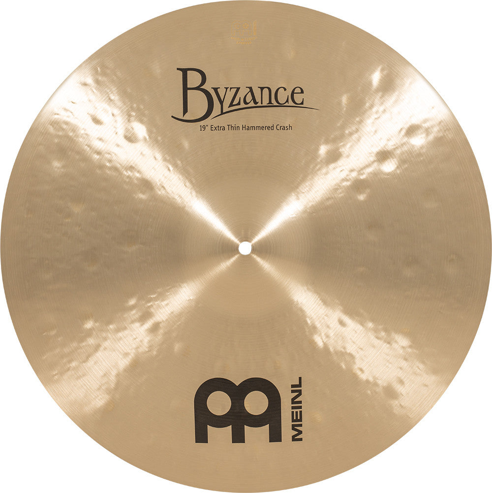 MEINL Cymbals Byzance Traditional Extra Thin Hammered Crash - 19"