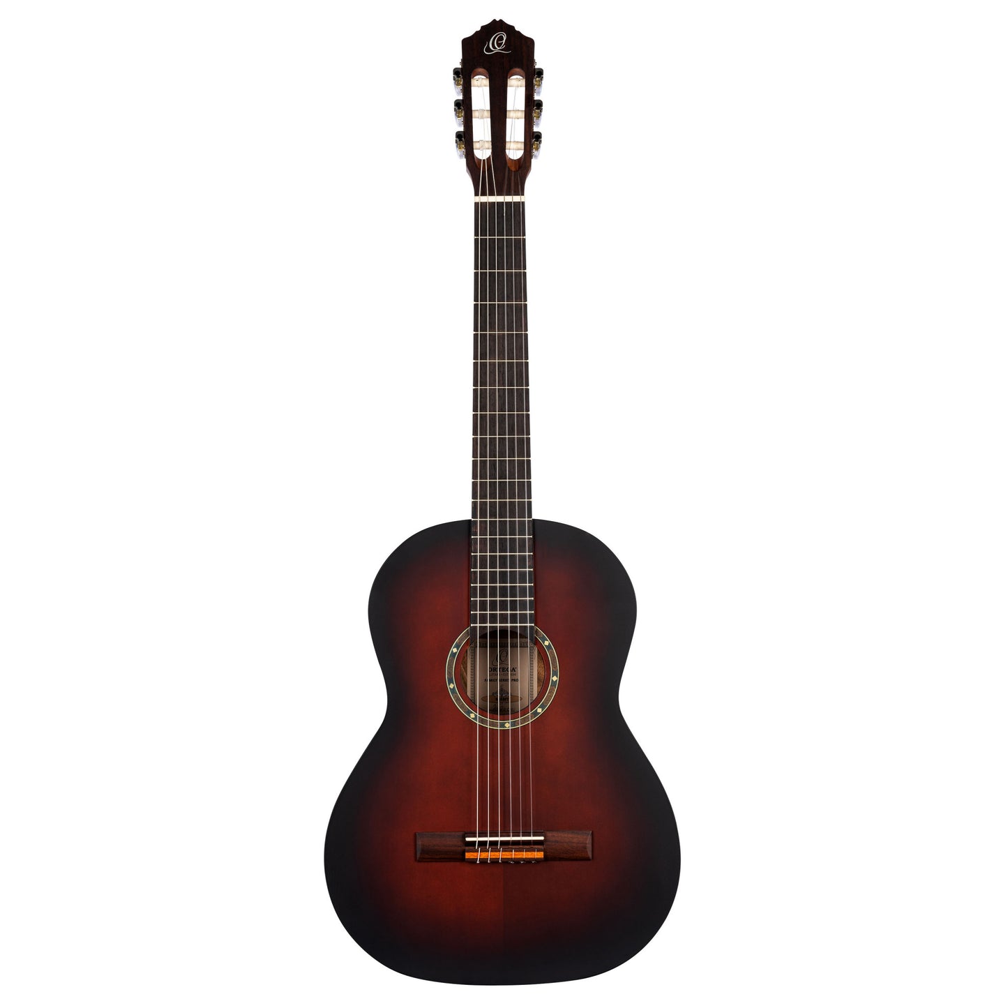 ORTEGA Student Series Pro 4/4 Konzertgitarre 6 String - Massive Fichte / Catalpa Bourbon Fade