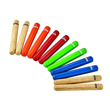 NINO Percussion Wood Claves Pack
