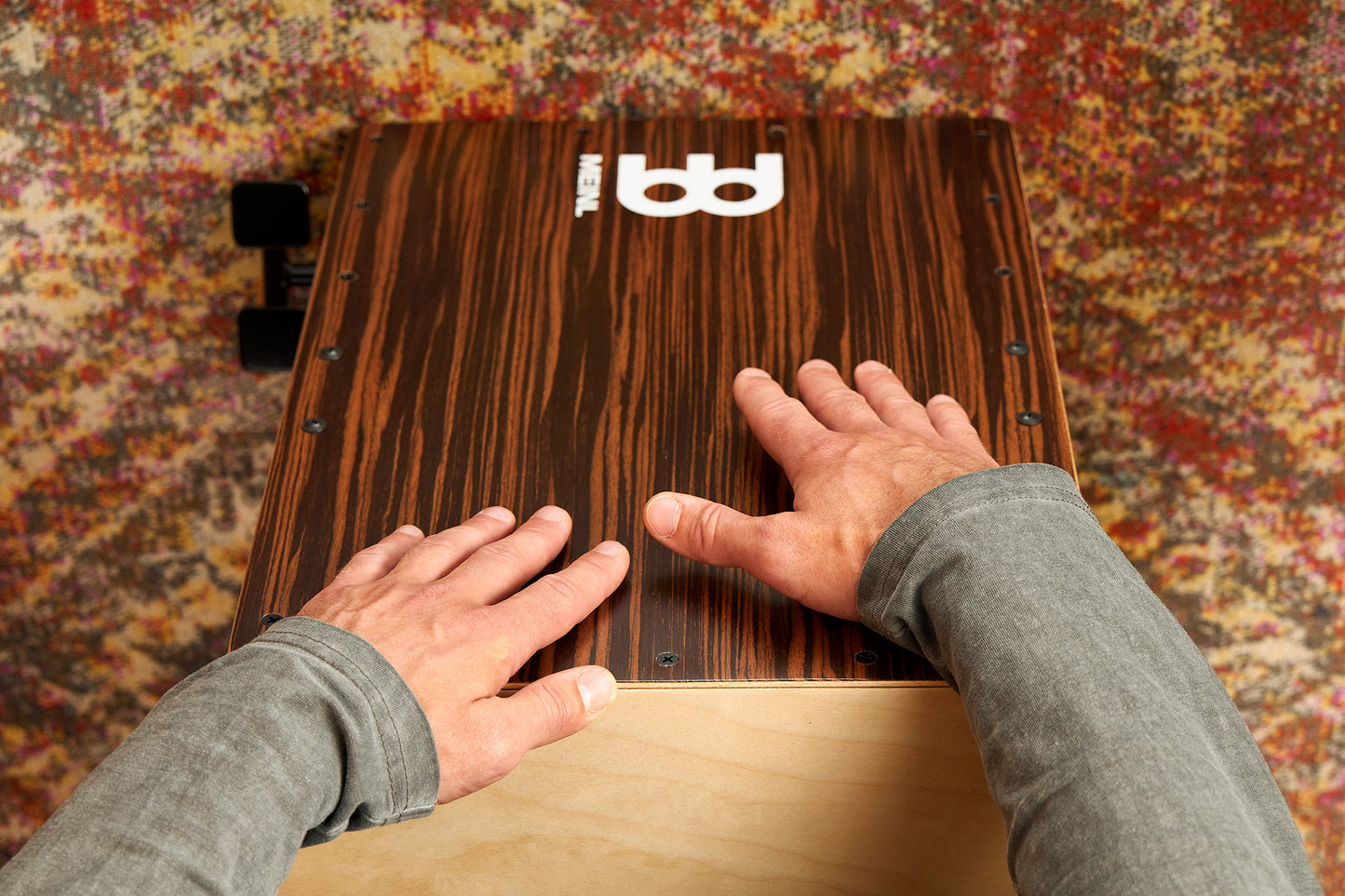 MEINL Percussion Bass Series Ebony Bass Foot Switch Cajon