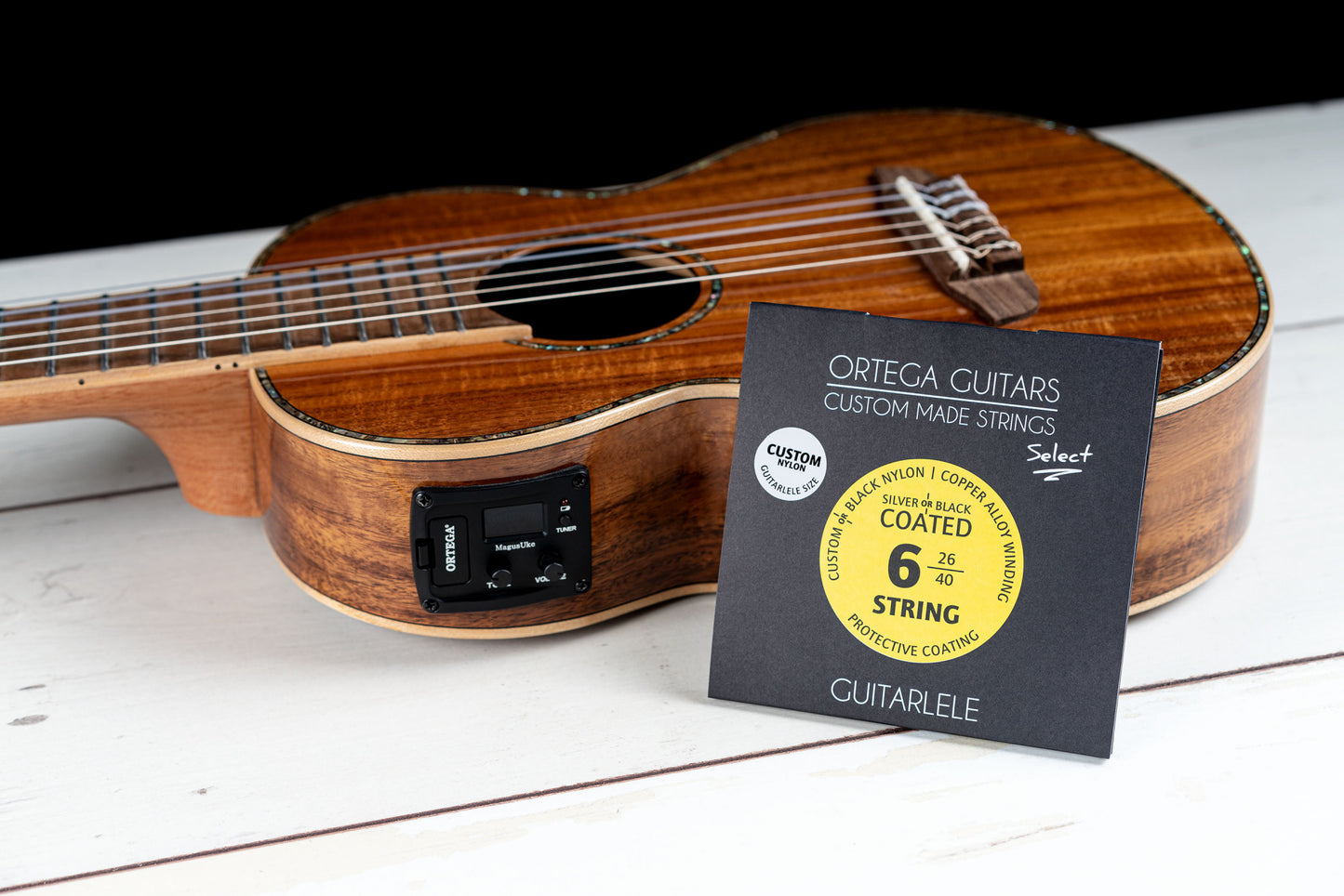 ORTEGA Custom Made Strings Select - Guitarlele 6 String